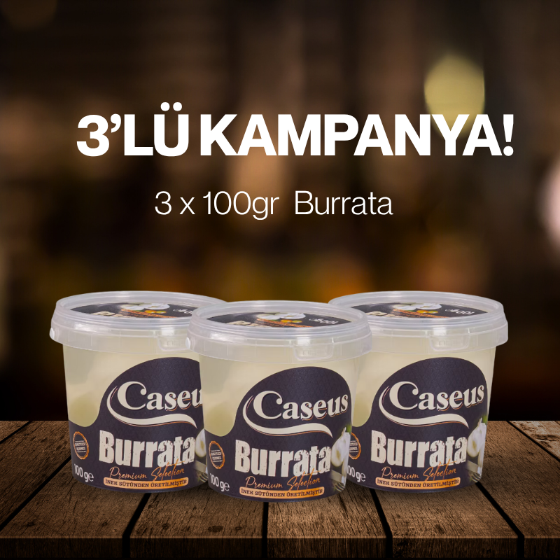 CASEUS BURRATA 150 Gr (3 X 150) 