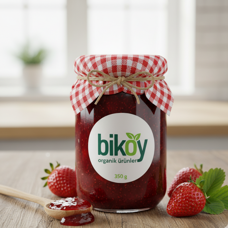 Organik Çilek Reçeli