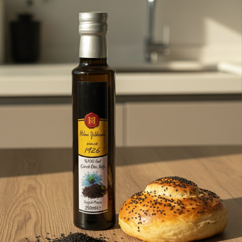Çörekotu Yağı 250 ml (Soğuk Pres)