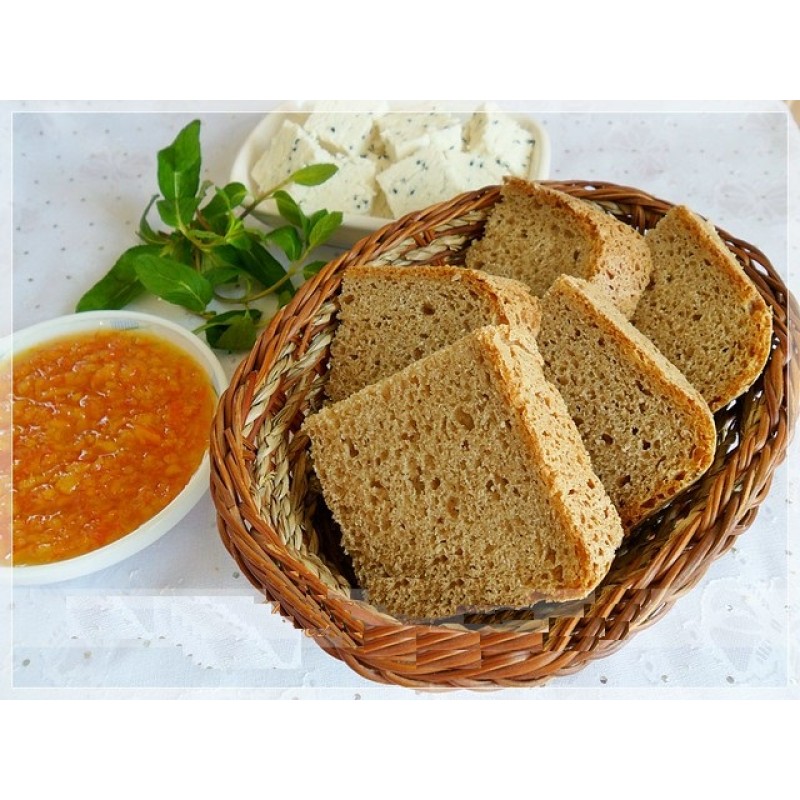 Ekşi Mayalı Karakılçık/Çavdar Ekmeği  (700 gr)